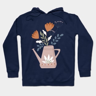 Watering Can with Flowers Hoodie